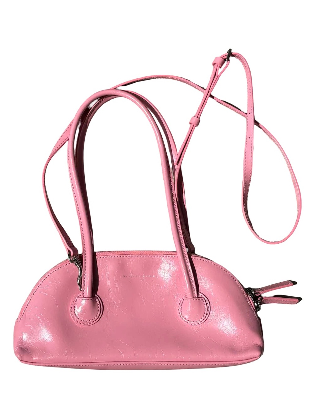 Margesherwood Bessette Shoulder Bag in Pink Crinkle